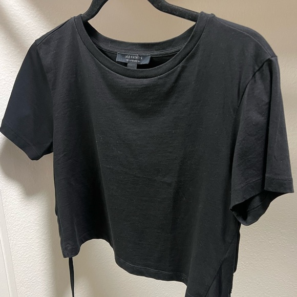 All Saints Open Back Tie T Shirt Only Used Once! - Picture 2 of 3